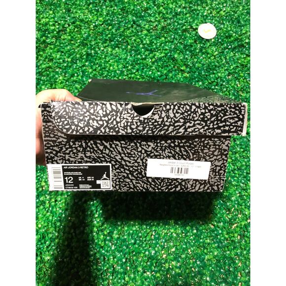 Air Jordan Retro 3 Dark Iris Size 12 with Box CT8532-105 - Picture 11 of 11